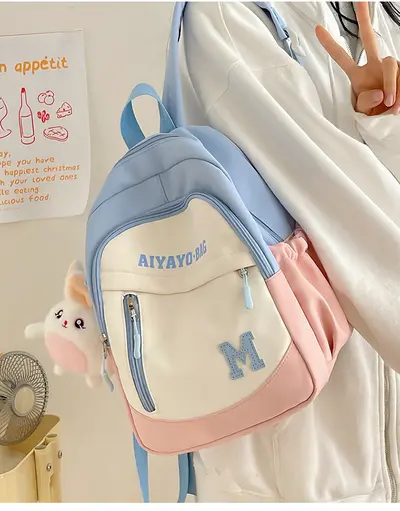 Rucksack für grenzüberschreitende Bildungsreisen, kleiner Rucksack für Kinder, Reiserucksack für Mädchen, Ausflugsrucksack für Grundschüler, leichter Frühjahrswanderrucksack. - 9