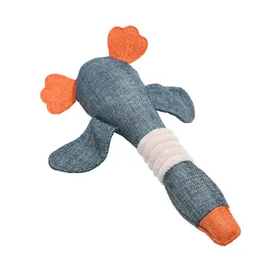 Dog Toy with Squeaker, Chew-Resistant, For Small and Large Breed Dogs - 4