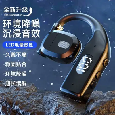 P7 kabelloses Bluetooth-Ohrhakenheadset, offenes Design, lange Akkulaufzeit