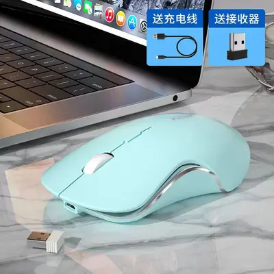 Sessiz Kablosuz Fare Spot Bluetooth Çift Modlu Şarj Morandi Macaron Şarj Oyunu Ofis Kızlar Toptan - 8