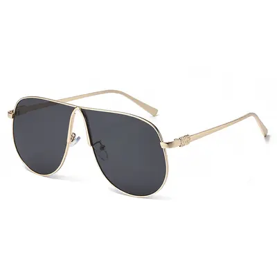 Metall-Sonnenbrille im Kröten-Design mit UV-Schutz für Damen und Herren - 6