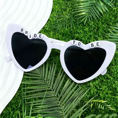 Party Bride and Groom Glasses, for Photos and Costume Parties - 12