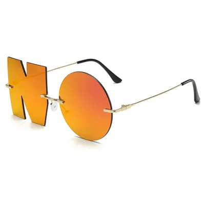 Men's and Women's Polarized Rimless Sunglasses with UV Protection - 9