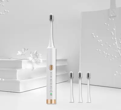 Ev Tipi Yetişkin Sonik Elektrikli Diş Fırçası, USB Şarjlı Akıllı Model - 13