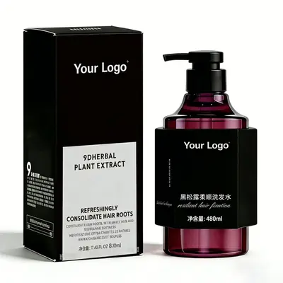 Black Truffle Shampoo and Conditioner Set, Oil Control and Volumizing - 6
