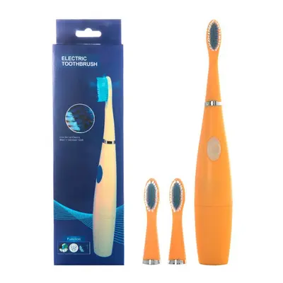 Waterproof Sonic Electric Toothbrush with 3 Replacement Brush Heads