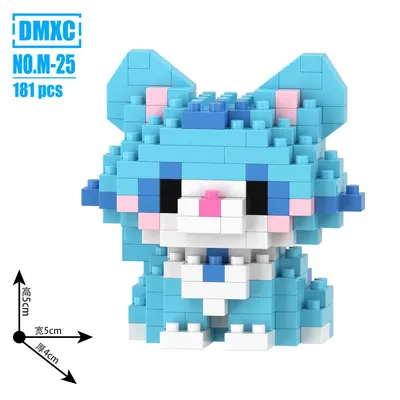Micro Particle Building Block Blind Box Toy, Children's Educational Assembly Set - 9