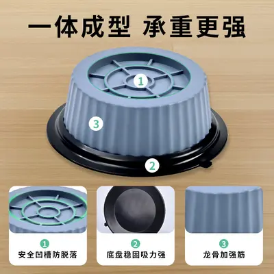 Washing machine and refrigerator feet pads, vibration dampening - 4