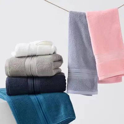 Bath towel pure cotton 70x150 thickened absorbent
