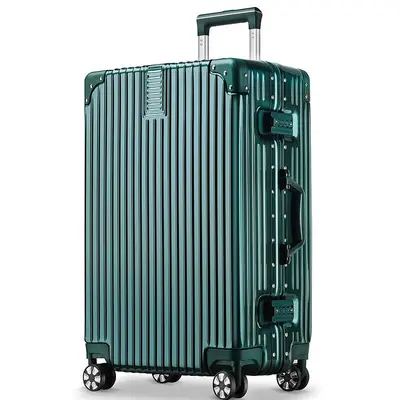 [Factory Selected Limited] Large Capacity Suitcase Trolley Bag Men's Universal Wheel 26 Suitcase Silent 24 Aluminum Frame Password Lock