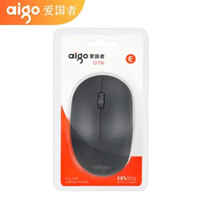 Aigo Q710 Wireless Mouse, 2.4G, for Laptop and Desktop - 8