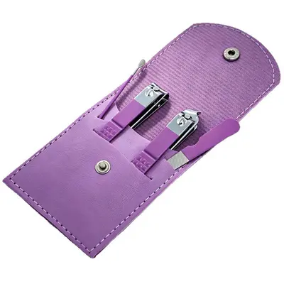 Nail Scissors Set, 16 Pieces, Foldable Bag Case Manicure Tools