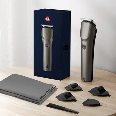 Men's Electric Hair Clipper with LCD Display