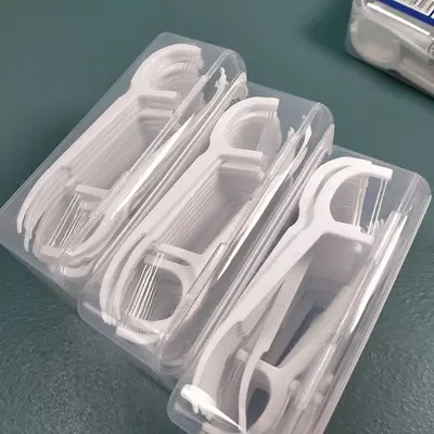 Shushuang çift iplik derin temizleme ipi çubuğu tek kullanımlık temizleme kürdan çubuğu ince kürdan fabrika fiyatı doğrudan tedarik tek parça dropshipping - 4