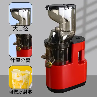 Slow Juicer果蔬冷压榨汁机,慢速粉碎榨汁机带宽槽水果机不含 BPA