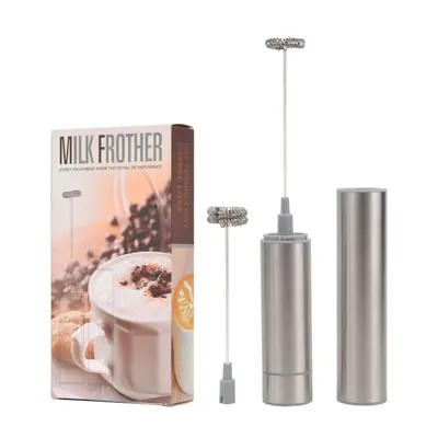 Rechargeable coffee frother electric household type egg beater milk lid frother handheld mini milk frother - 4
