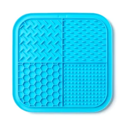 Silicone Pet Lick Mat, Slow Feeding Mat for Cats and Dogs, Strong Suction Cups - 8