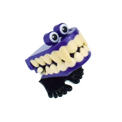 Halloween Wind-Up Jumping Pumpkin and Skeleton Toy - 8