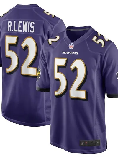 Трансграничный оптовый качественный вышитый джерси NFL Ravens оливкового цвета, цельная модель, оптовая продажа для дропшиппинга, Shopee, Amazon