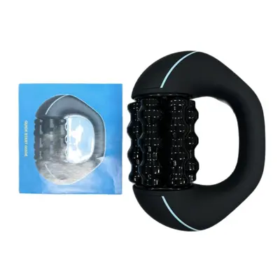 Full-Body Massage Ring with Silicone Rollers, Leg Massage Stick - 6