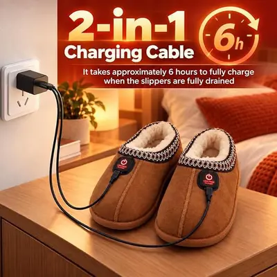 Elektrikli ısıtmalı ayakkabı, şarjlı, akıllı sıcaklık kontrollü, kışlık