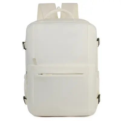 Large Capacity Backpack with Separate Shoe Compartment and Expandable Design - 7