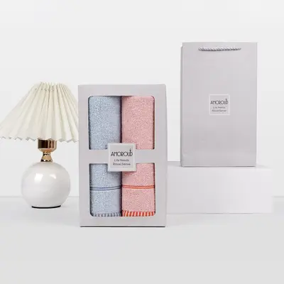 Mufanduo Pure Cotton Towel Gift Set, Double Pack - 11