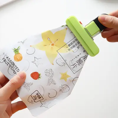 食品封口夹密封夹零食夹子茶叶奶粉袋子封口器家用大小号防潮密封