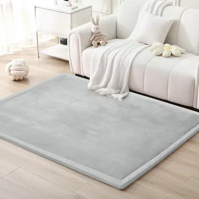 Japon tarzı kalın sünger yer minderi, tatami yer yatağı, çocuklar için sürünme minderi - 7