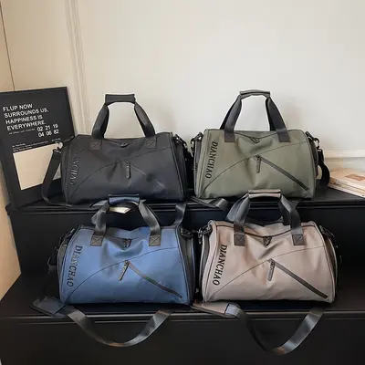 Sporttasche Herren Schwimmtasche mit Nassfach Große Kapazität Herren Handgepäck Reisetasche Damen Reisetasche