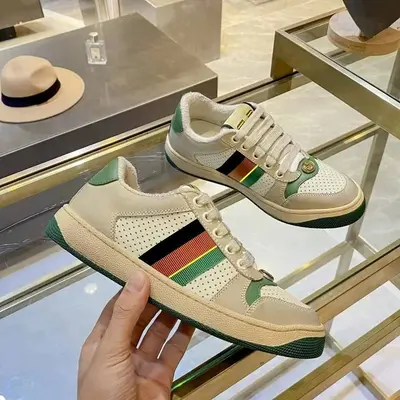 Retro-Sneaker aus echtem Leder, Paarmodell, Modell 2026 - 12