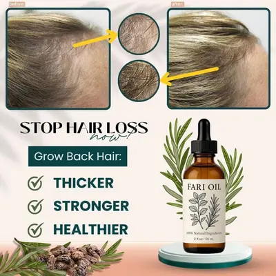 Hair Care Serum Oil, Gentle Scalp Care, Shine and Smoothness