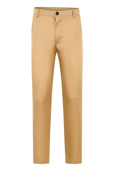 Men's Black Slim Fit Formal Suit Trousers for Office Wear - 11