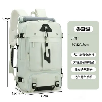 New super large capacity male outdoor expandable travel cabin size backpack travel large luggage bag - 7