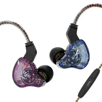 KBEAR KS2 Hybrid HIFI Musik In-Ear Kopfhörer, für Computer, Mobiltelefon, Gaming, PUBG, USB-C - 12