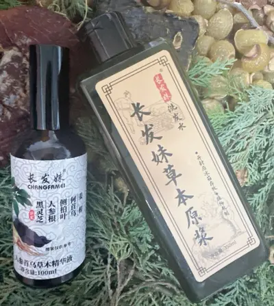 Changfamei bitki şampuanı, iğde yaprağı ve polygonum - 8