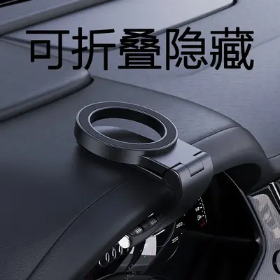 Magnetic Foldable In-Car Sun Visor with Navigation Phone Holder - 3