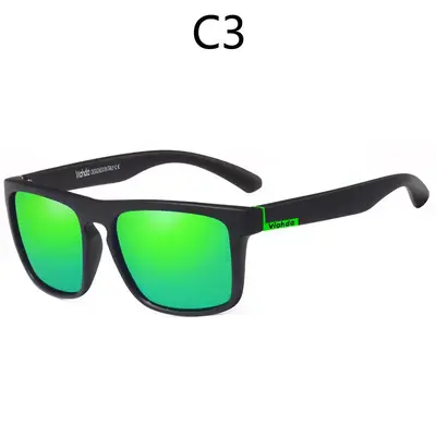 D731 polarisierte Sonnenbrille für Outdoor-Sportarten, Fahrrad-Herrensonnenbrille, europäisch-amerikanischer grenzüberschreitender Retro-Farb-Fisherbrille