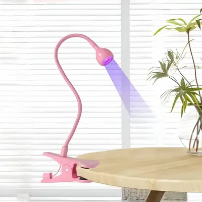 Gooseneck UV Nail Lamp Purple Light Phototherapy Nail Lamp Quick Drying Non-Yellowing LED Nail Curing Lamp - 8
