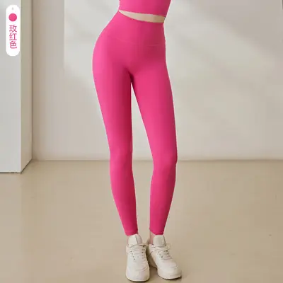 Women's High-Waist Butt-Lifting Yoga Pants for Training and Pilates - 10