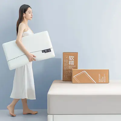 Memory-Foam-Schlafkissen mit Nackenstütze, Pro-Modell - 10