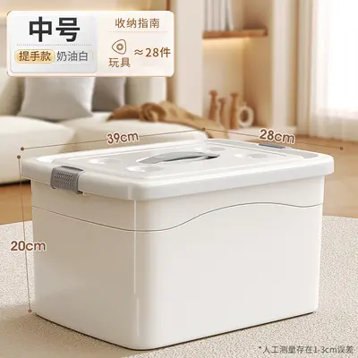 Extra large plastic storage box with wheels - 9