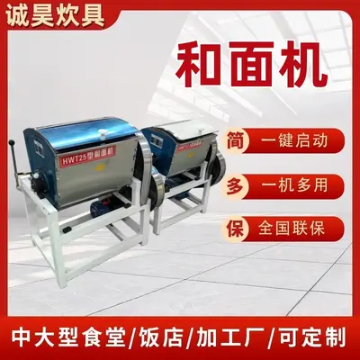 商用面团和面设备厂家食品面点面粉搅拌面食加工机械设备用和面机 - 7