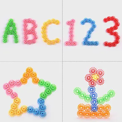 Gear building blocks toy 3-6 years, assembly, educational