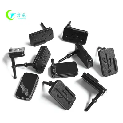 USB-C wasserdichter Stecker, Staubschutzkappe, Gummi