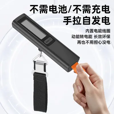 Electronic handheld scale auto-charge 50kg portable - 7