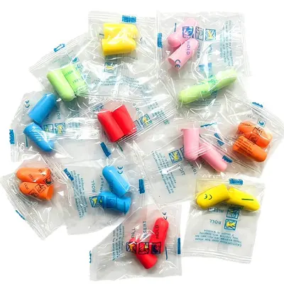 Silicone Swimming Earplugs, Slow Rebound, Sound Insulating