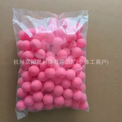 Frosted Colored Ping Pong Balls, 40mm PP, Seamless, No Print - 8