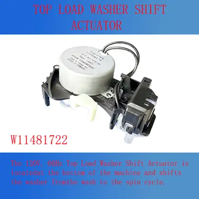 W10913953W11237117 Washing Machine Shift Actuator W10597177W10815026 Synchronous Motor
