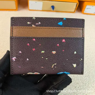 驴钱包卡包丝印卡通护照夹真皮甜甜圈钱夹二折护照包多功能证件包 - 9